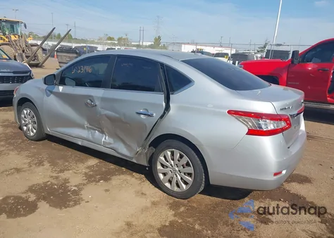 2015 Nissan Sentra Fe+ S/S/Sl/Sr/Sv z USA, uszkodzony, nr VIN 3N1AB7AP1FY250528